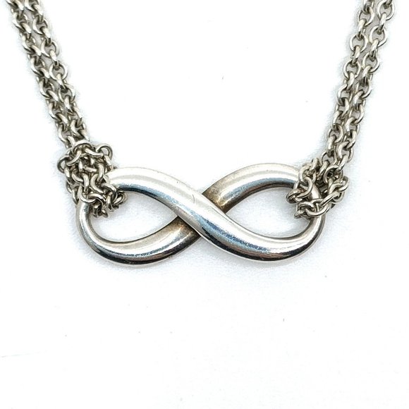 Tiffany and Co. Pendant Necklace Infinity Silver 925 3707203